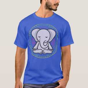 Meditation Elephant Yoga T Shirt