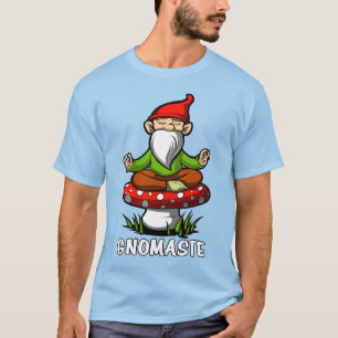 Meditation för Gnome för trädgård för Gnomast T Shirt