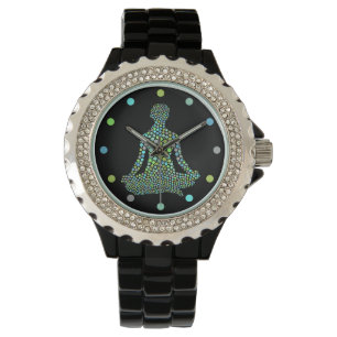 Meditation, halv Lotus Yoga Andlig 5:e dimensionen Armbandsur