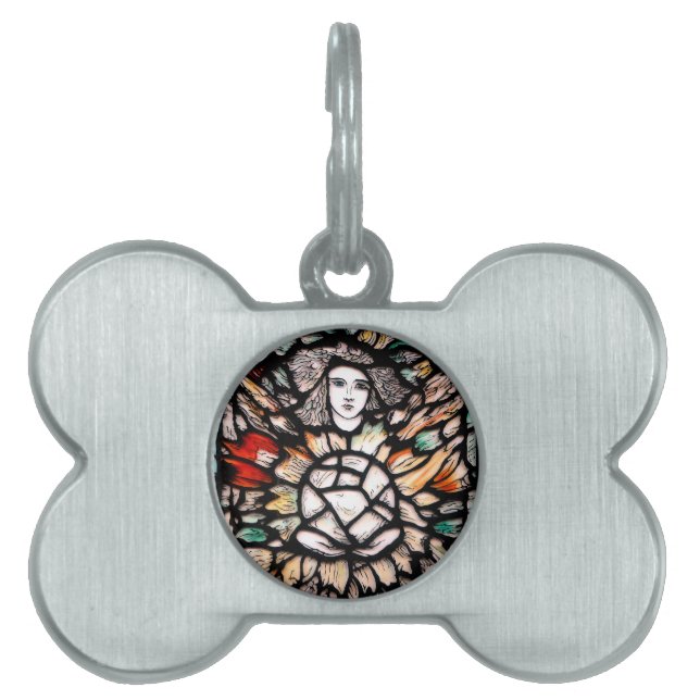 Meditation i färg. namnbricka husdjur (Framsidan)