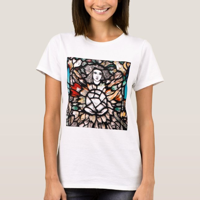 Meditation i färg. t-shirt (Framsida)