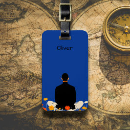 Meditation in Nature Bagagebricka