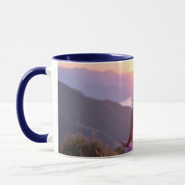 Meditation - Inre balans - Yoga Mugg (Vänster)