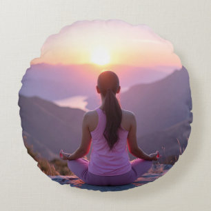 Meditation - Inre Balans - Yoga Rund Kudde