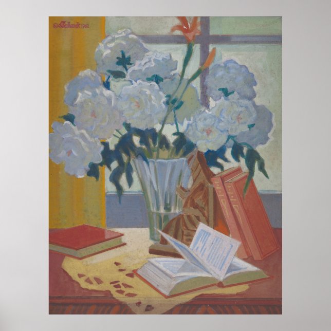 Meditation - Kulhanek 1962 Art Print Poster (Framsidan)