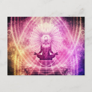 Meditation Law of Attraktion Gratitude Cards Vykort