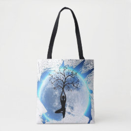 Meditation Life Tote Tygkasse