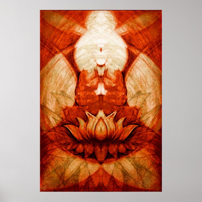 Meditation.Lotus4 Poster (Framsidan)