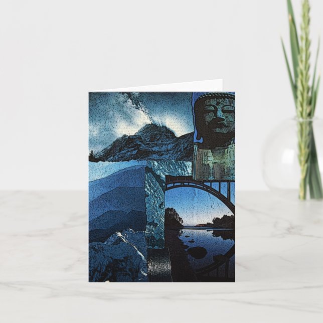 Meditation Notecard 4 Kort (Framsida)