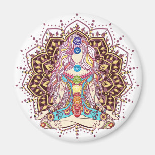 Meditation och Chakra-justering Magnet