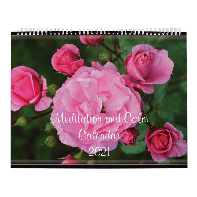 Meditation och Lugn Kalender (Omslag)