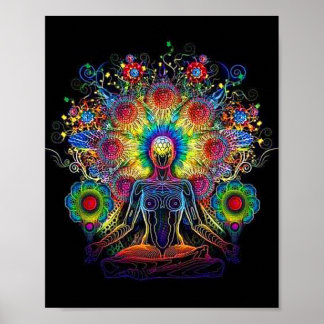Meditation och lugn poster