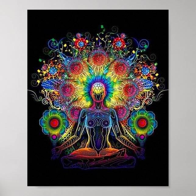 Meditation och lugn poster (Framsidan)