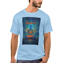 Meditation och museer- Zen fredliga T-Shirt
