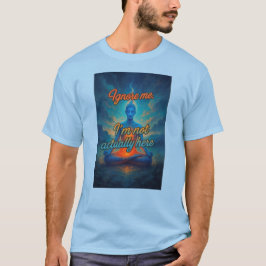 Meditation och museer- Zen fredliga T-Shirt
