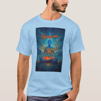Meditation och museer- Zen fredliga T-Shirt