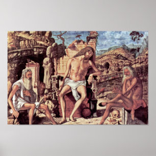 Meditation på passionen av Kristus vid Carpaccio Poster