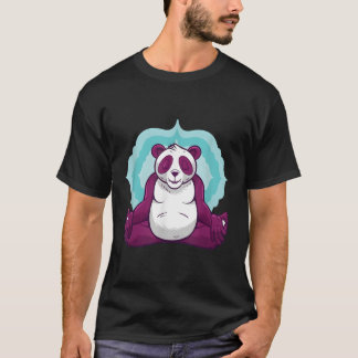Meditation Panda Bear T Shirt