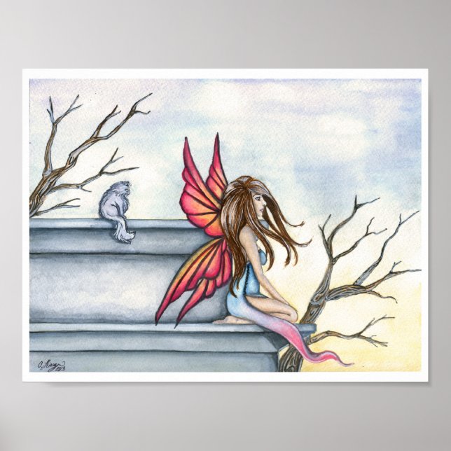 Meditation Poster utskrift (Framsidan)