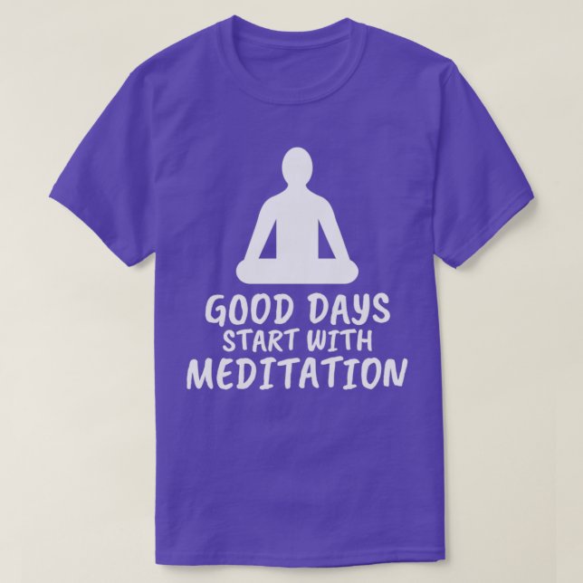 Meditation Saming T Shirt (Design framsida)
