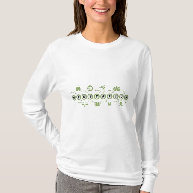 Meditation T Shirt (Framsida)