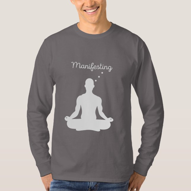 Meditation Visual för Positive Vibes a T Shirt (Framsida)
