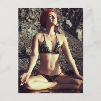 Meditation Vykort