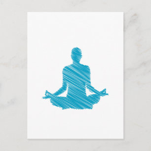 Meditation Vykort