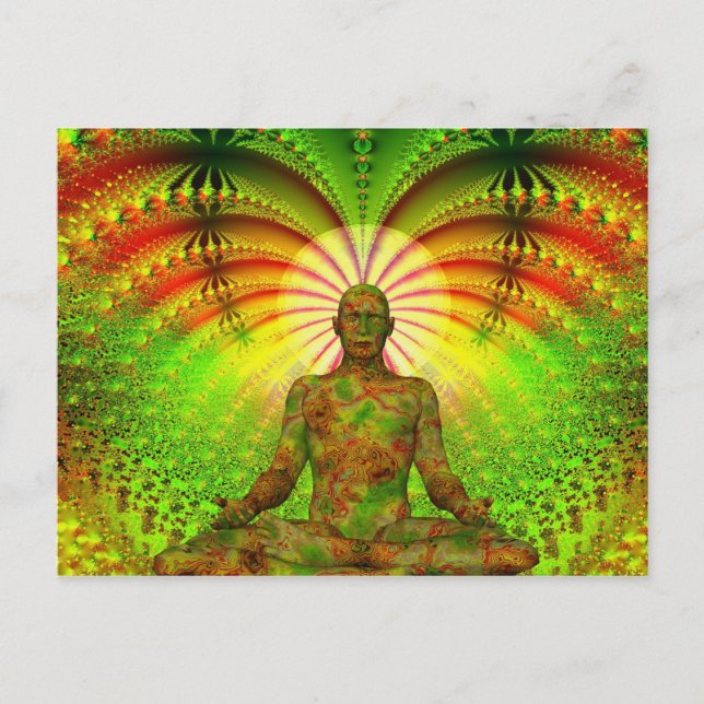 Meditation Vykort (Framsida)