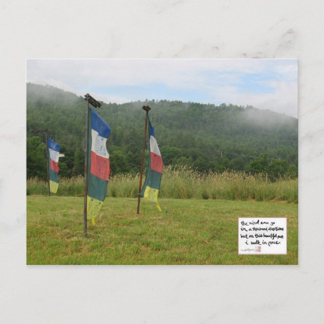 Meditation Vykort (Framsida)