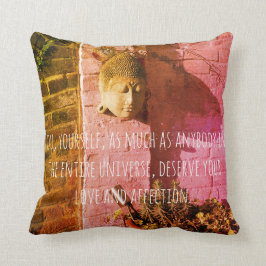 Meditation with Buddha's words Kudde