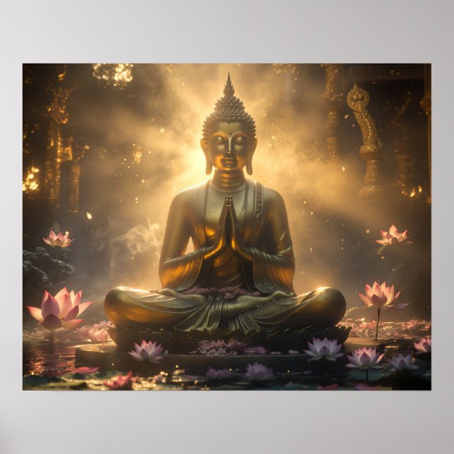 MEDITATION - YOGA - CARPE DIEM POSTER (Framsidan)