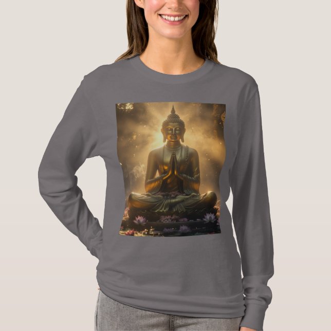 MEDITATION - YOGA - CARPE DIEM T SHIRT (Framsida)