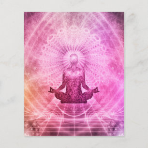 Meditation Yoga Faith Flygblad