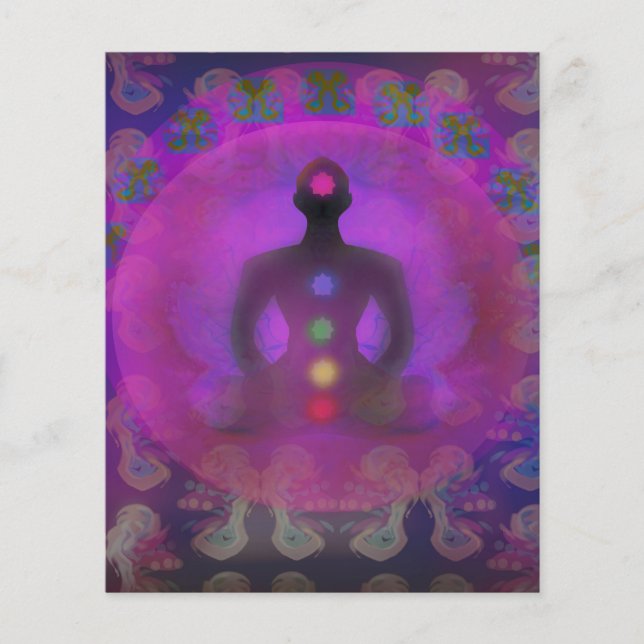 Meditation Yoga Flyer (Framsidan)