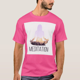 Meditation Yoga för fred T Shirt