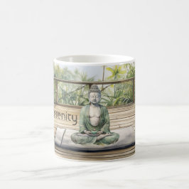 Meditation Yoga Frid Buddha Kaffemugg