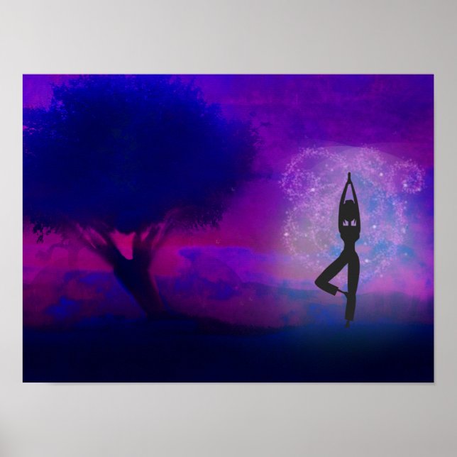 Meditation Yoga Poster (Framsidan)