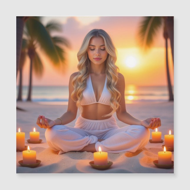 MEDITATION - YOGA - VÄLBEFINNANDE - CARPE DIEM (Framsida)