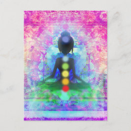 Meditation Yoga vykort
