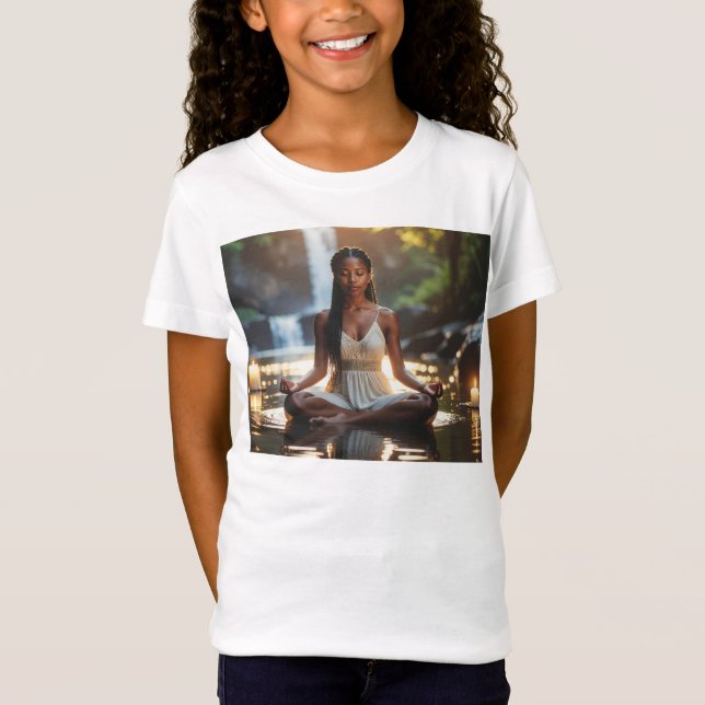 MEDITATION - YOGA - WELLNESS - CARPE DIEM T SHIRT (Framsida)