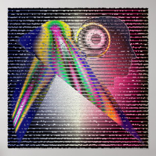 Meditationen dimensionerar poster