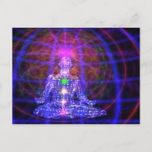 MeditationMan-vykort Vykort