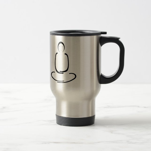Meditationmansvart Resemugg (Höger)