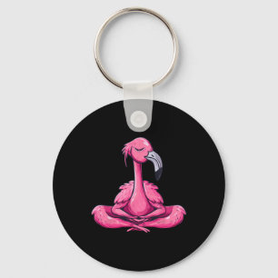 Meditations Flamingo Buddhistisk Zen Buddha Yoga S Nyckelring