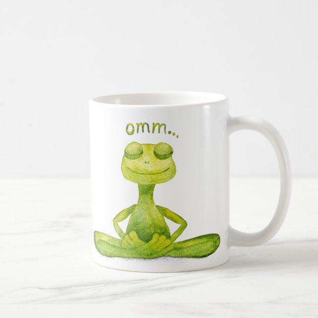 Meditations Frosch Kaffemugg (Höger)