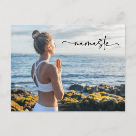 Meditations Yoga Grattis på födelsedagen Kort Nam