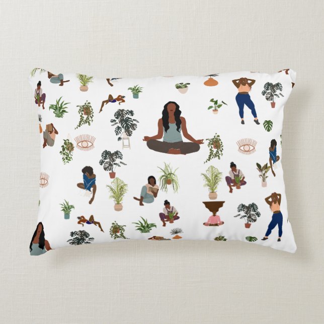 Meditationsaccentfyllning för Tonåringar, Dorms Prydnadskudde (Framsidan)