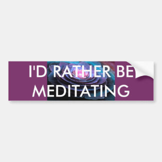 Meditationsdekal Bildekal