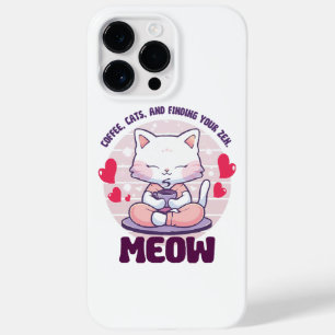 Meditationskatt - Kawaii katt